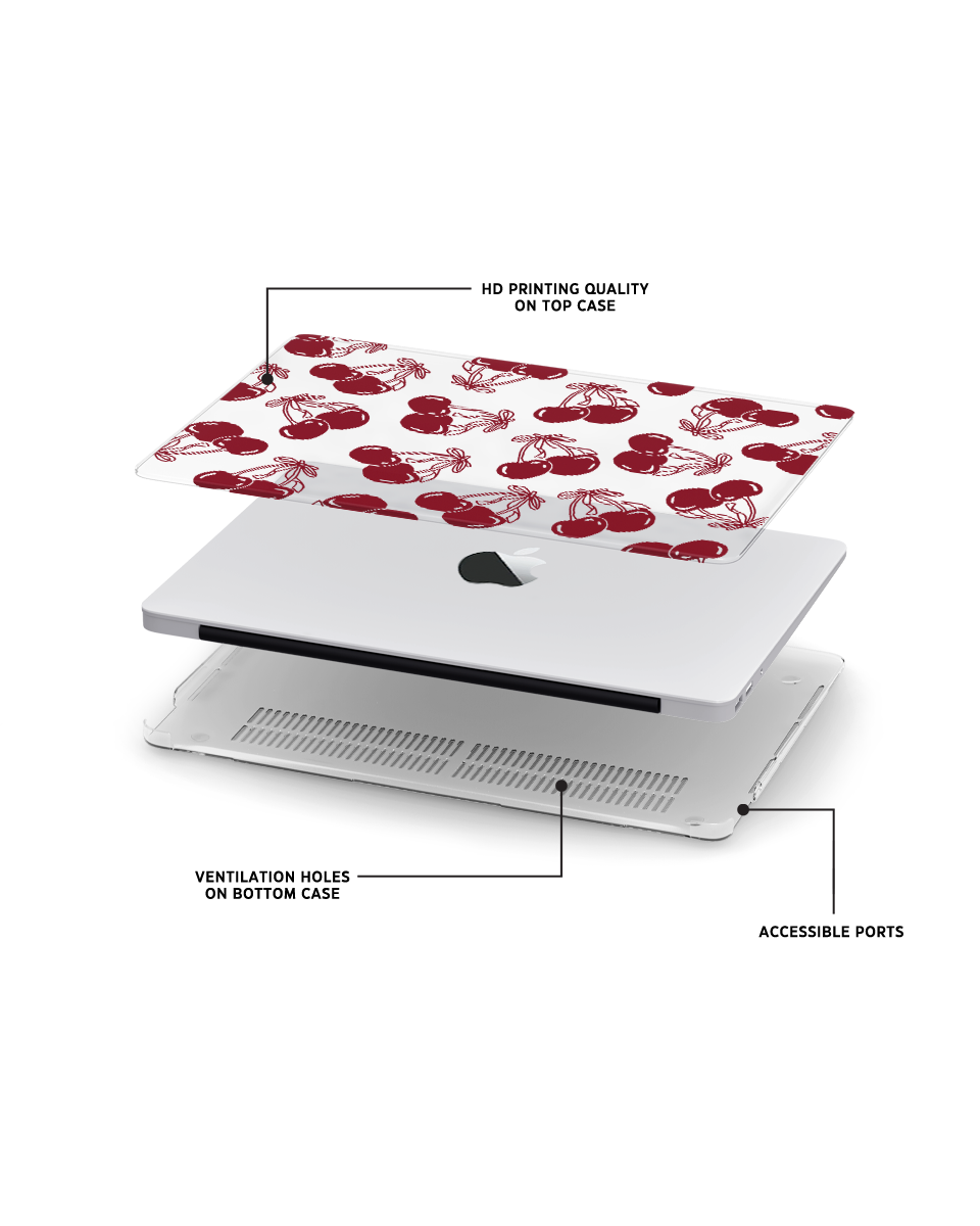 MACBOOK CASE - MON CHERRY