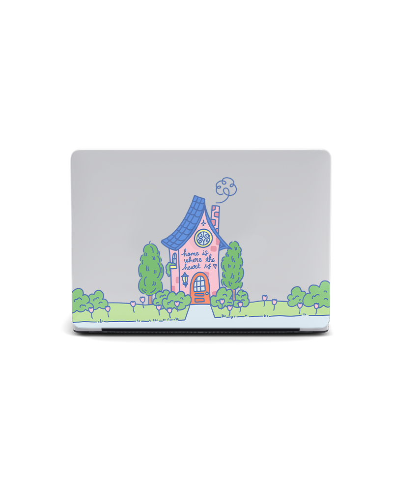 MACBOOK CASE - HOME IS WHERE THE HEART IS