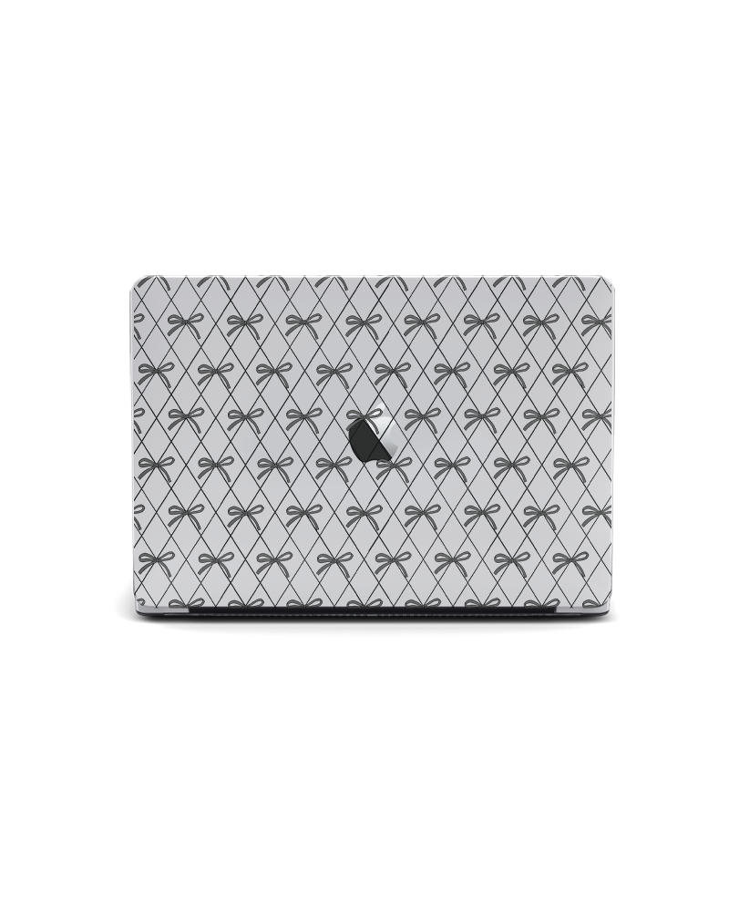 MACBOOK CASE - BLACK COQUETTE