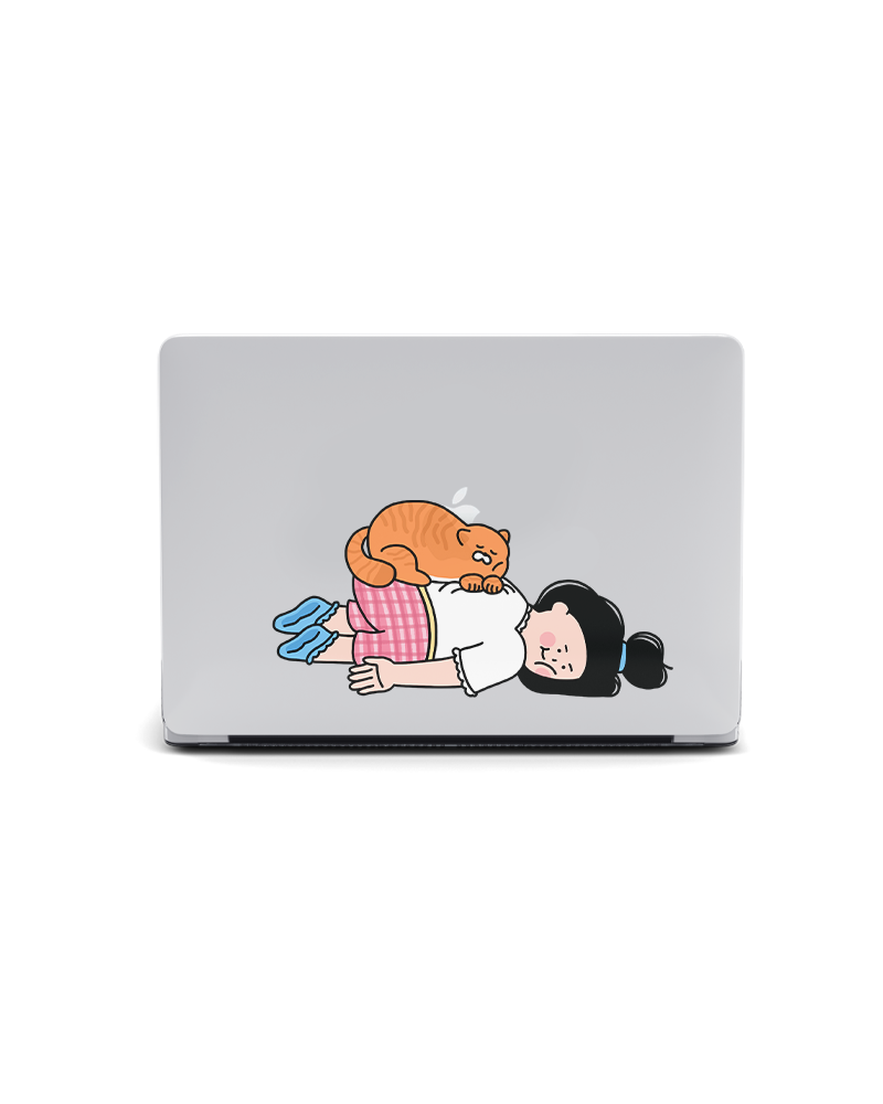 MACBOOK CASE - CAT MOM