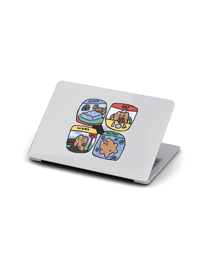 MACBOOK CASE - BEAR COMICS