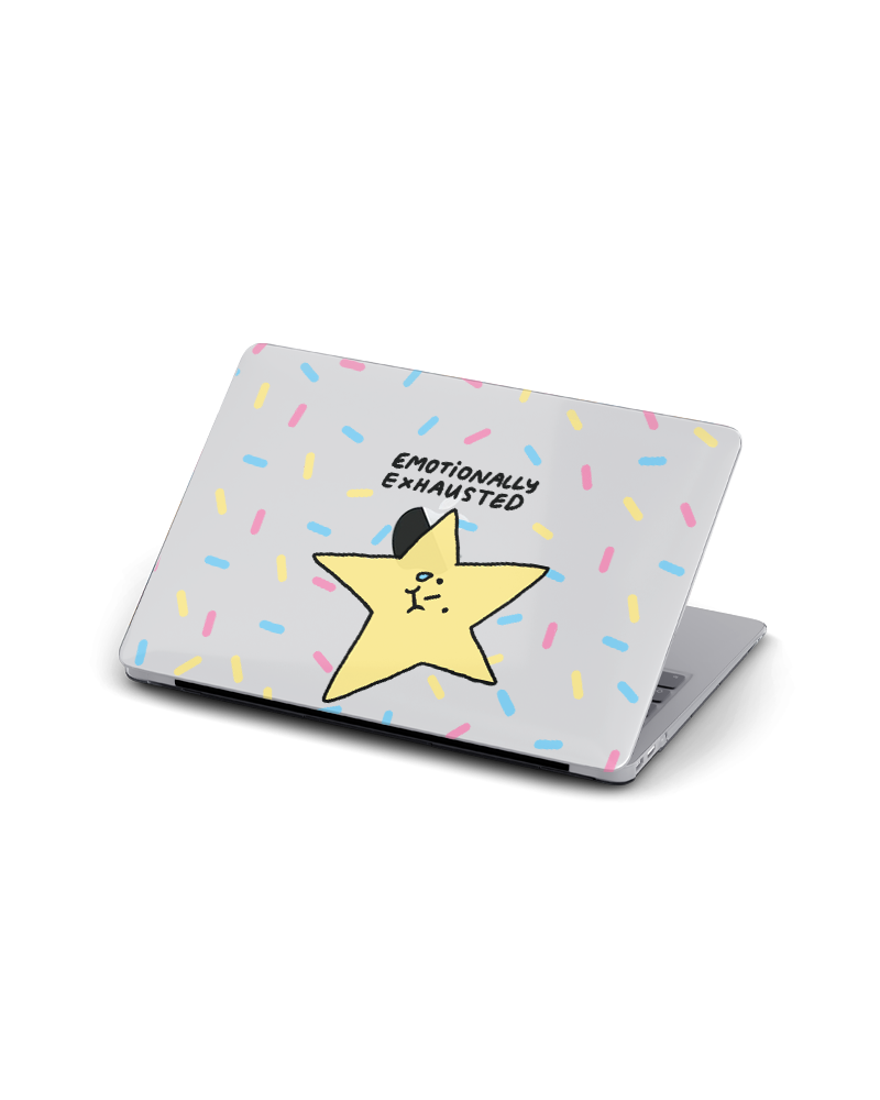 MACBOOK CASE - EXHAUSTED STAR