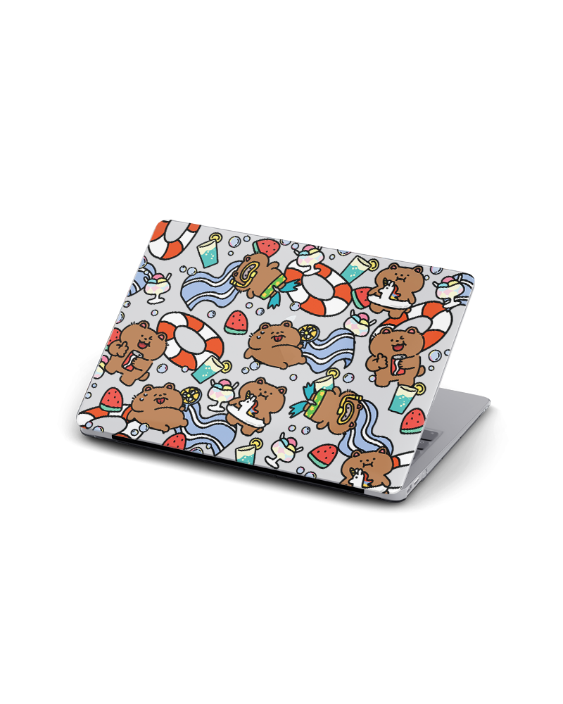 MACBOOK CASE - BEAR DAY OUT