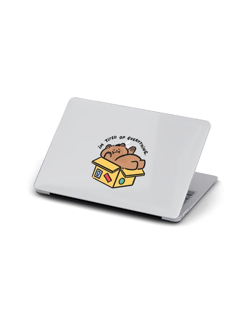 MACBOOK CASE - I'M TIRED OF EVERYTHING