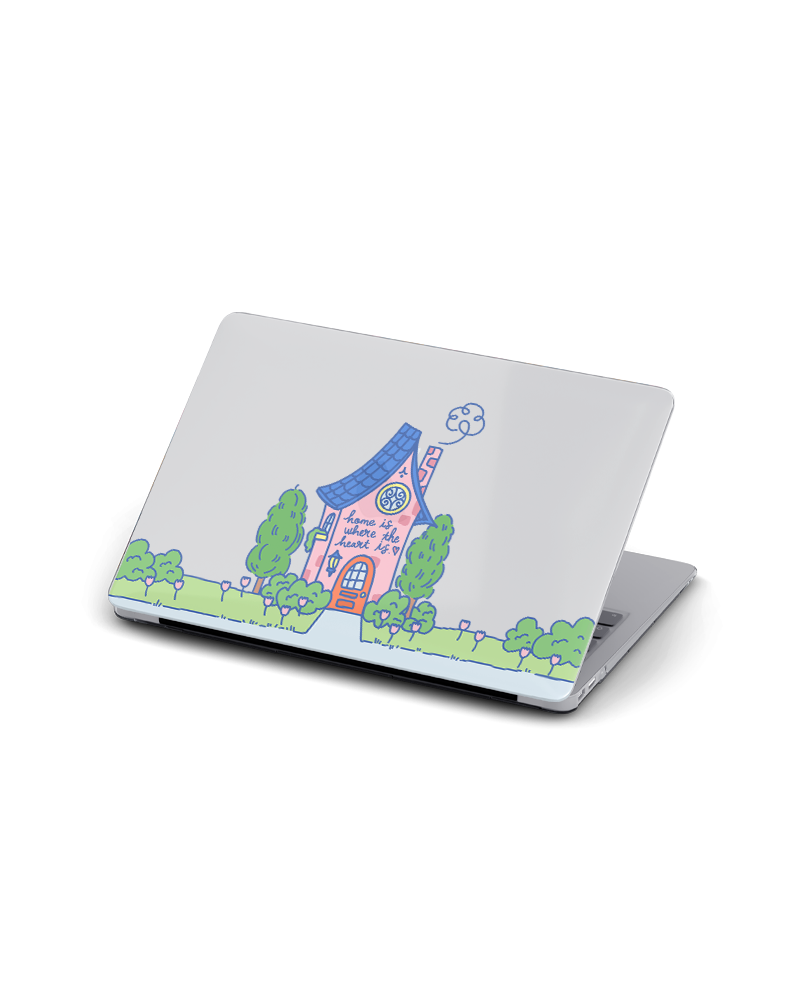 MACBOOK CASE - HOME IS WHERE THE HEART IS