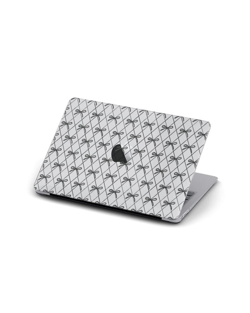 MACBOOK CASE - BLACK COQUETTE