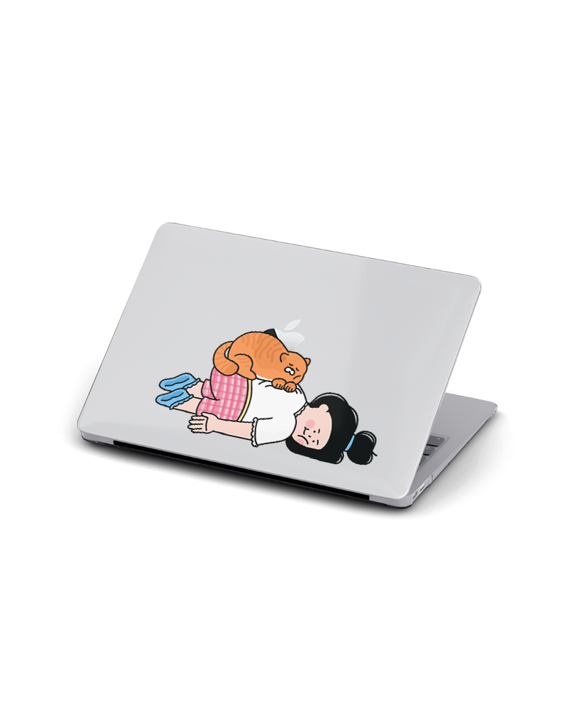 MACBOOK CASE - CAT MOM