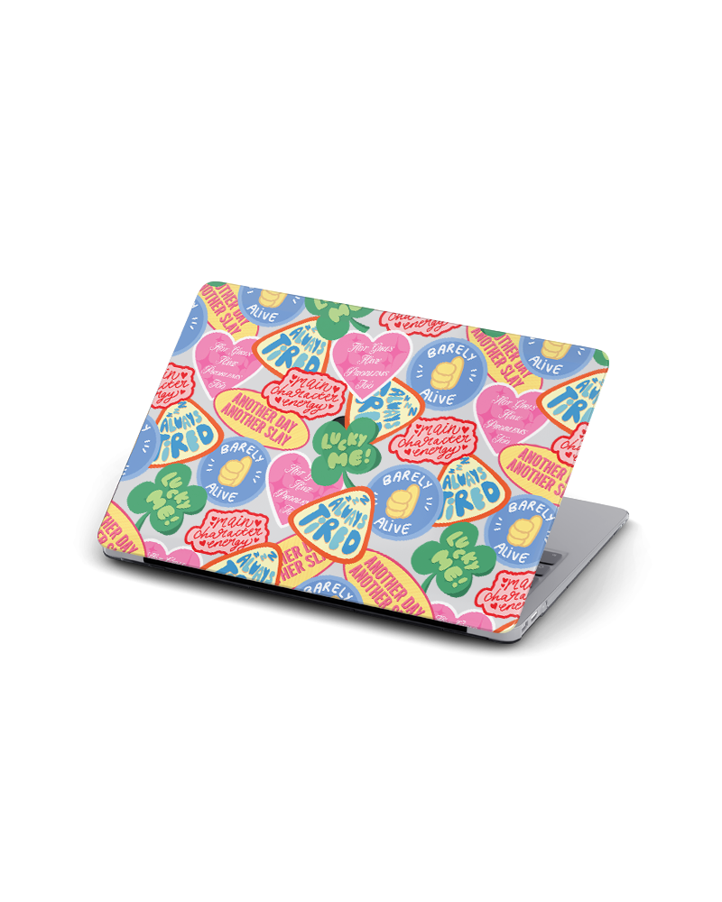 MACBOOK CASE - QUOTE PATCHES