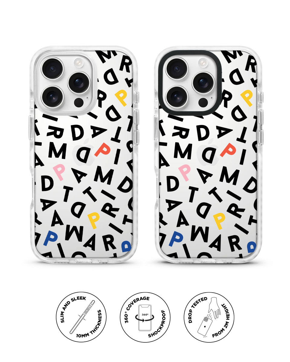 X-TECH BUMPER CASE - NAME PATTERN