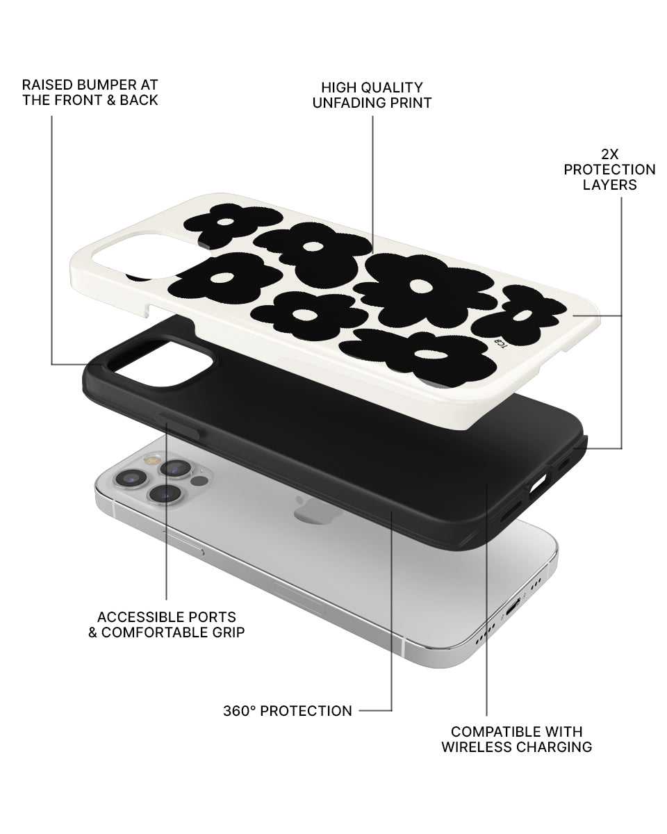 DOUBLE ARMOR CASE - NOIR BLOOM