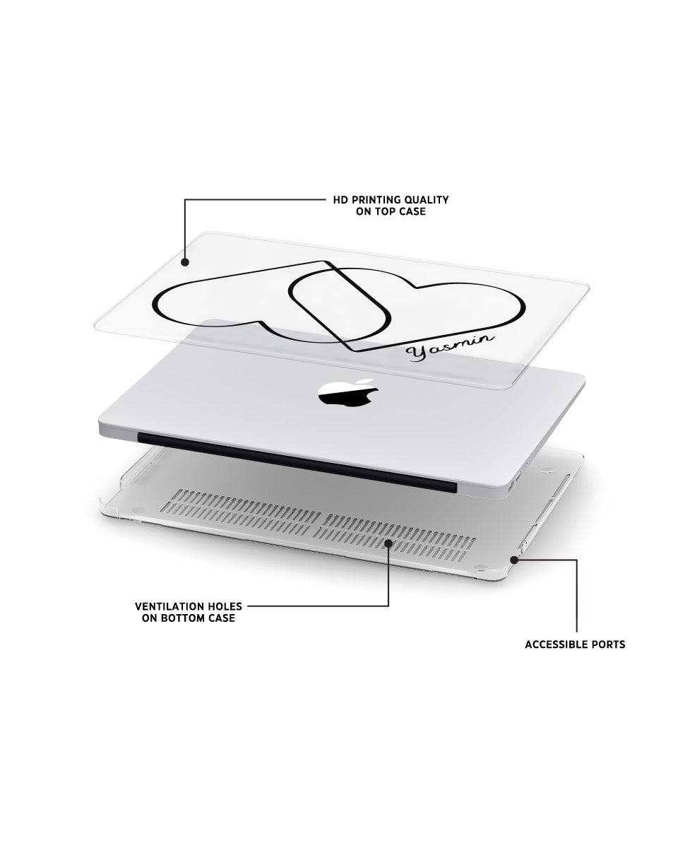MACBOOK CASE - NOIR ROMANCE