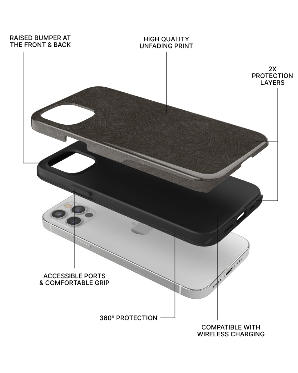 DOUBLE ARMOR CASE - OBSIDIAN