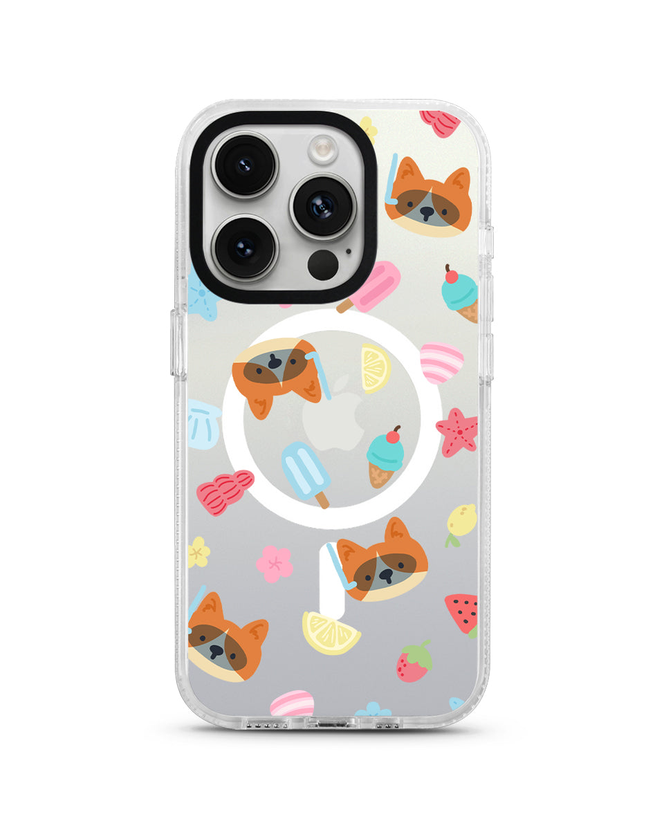 MAGSAFE CLOUD CASE - OCEAN CORGI
