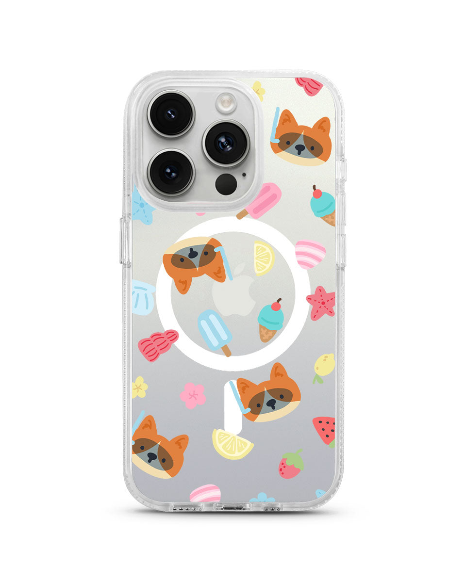 MAGSAFE CLOUD CASE - OCEAN CORGI