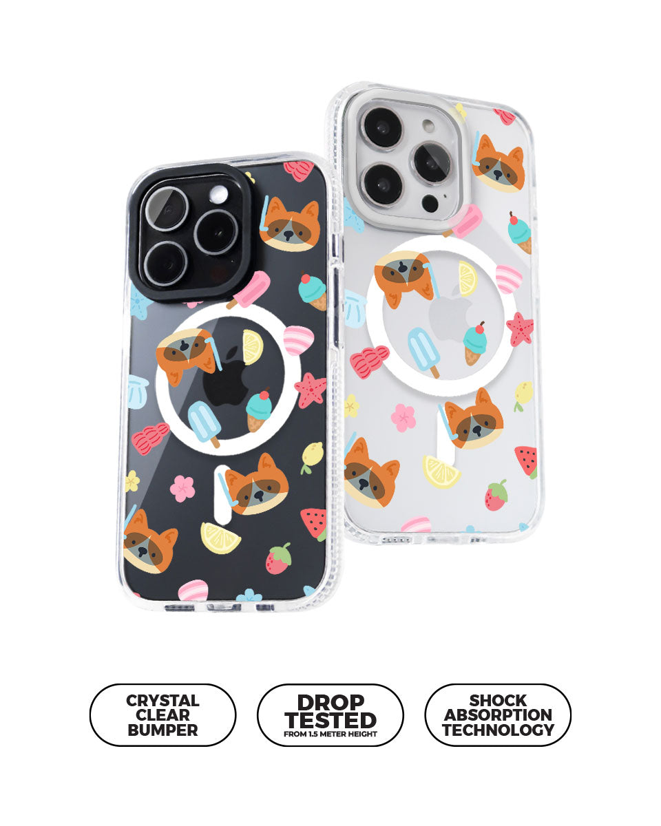 MAGSAFE CLOUD CASE - OCEAN CORGI