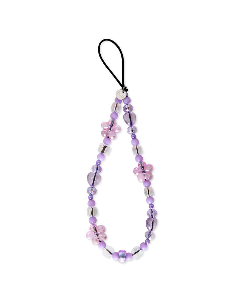 BEADED CHARMS - ORCHID