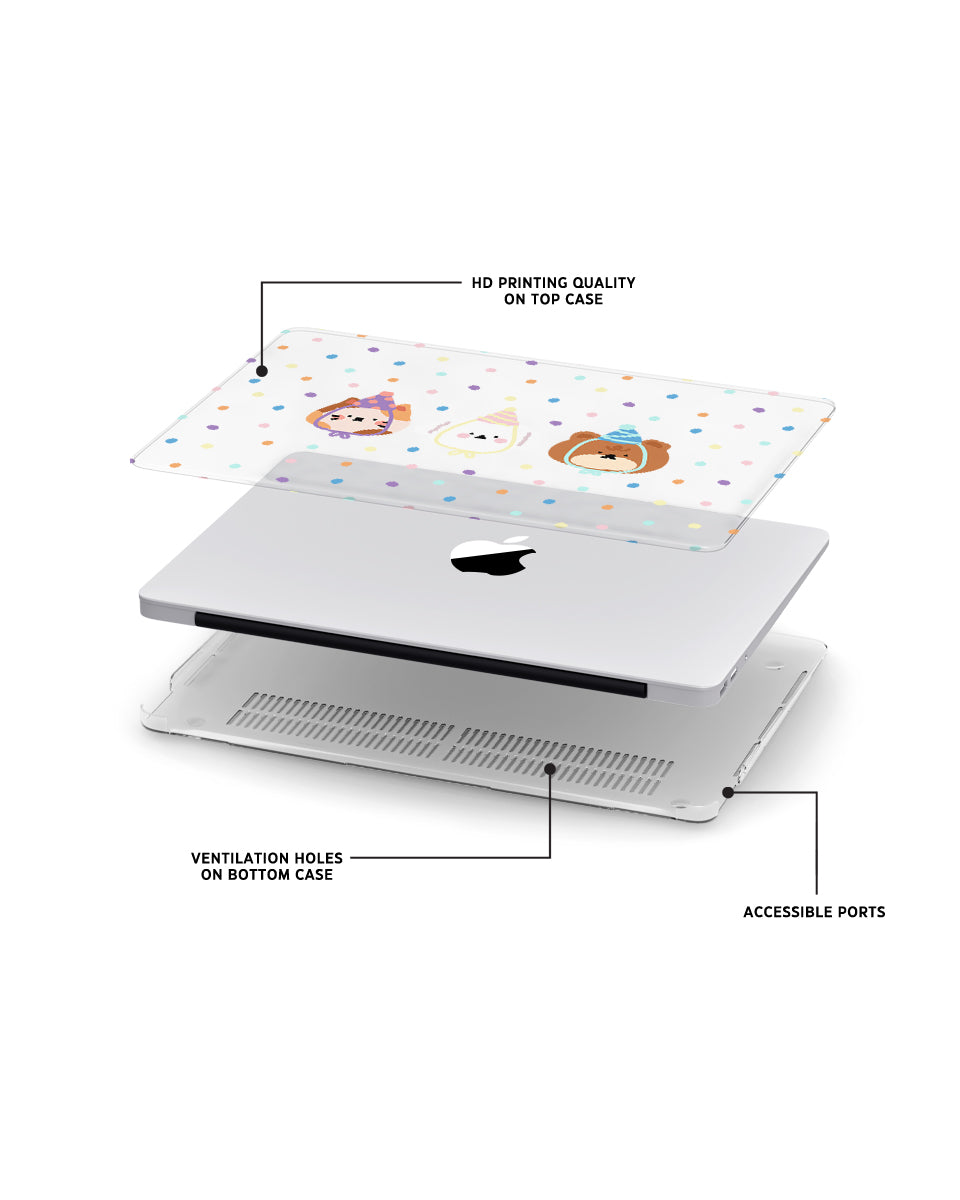 MACBOOK CASE - PARTY PALS