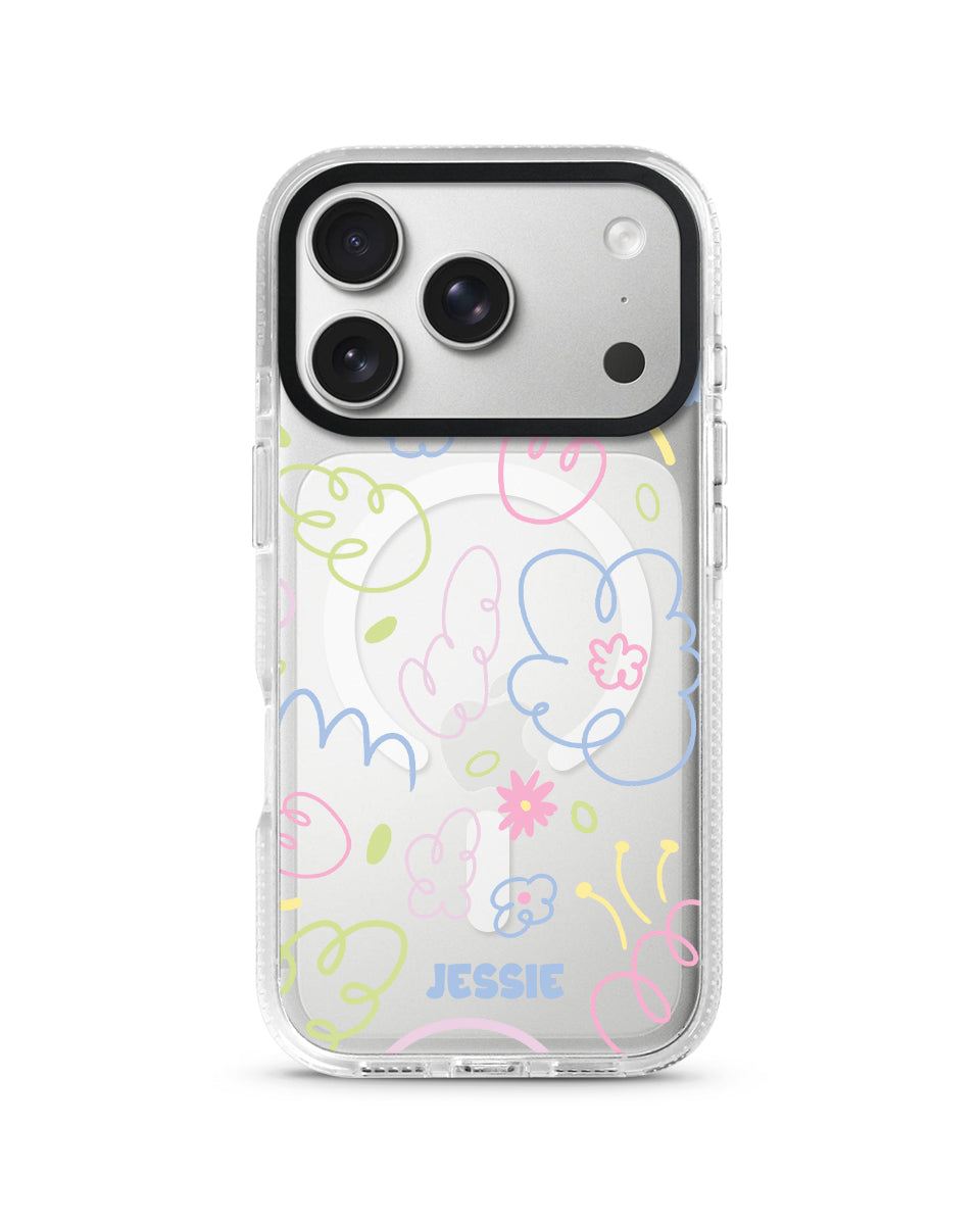 MAGSAFE CLOUD CASE - PASTEL FLORAL