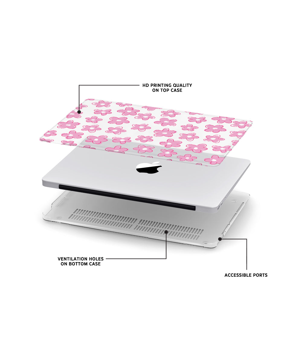 MACBOOK CASE - PETAL PUFFS