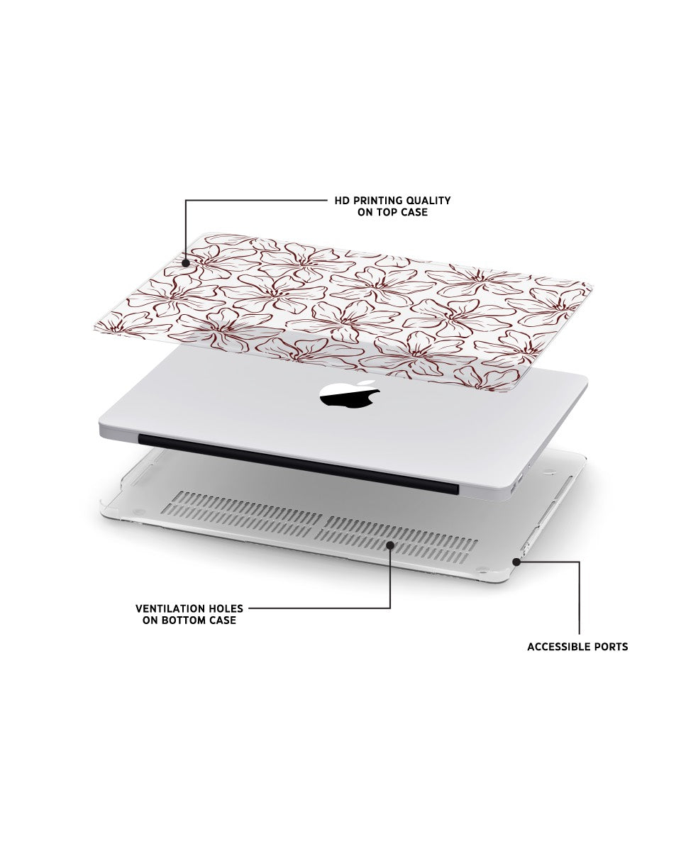 MACBOOK CASE - PETAL POISE