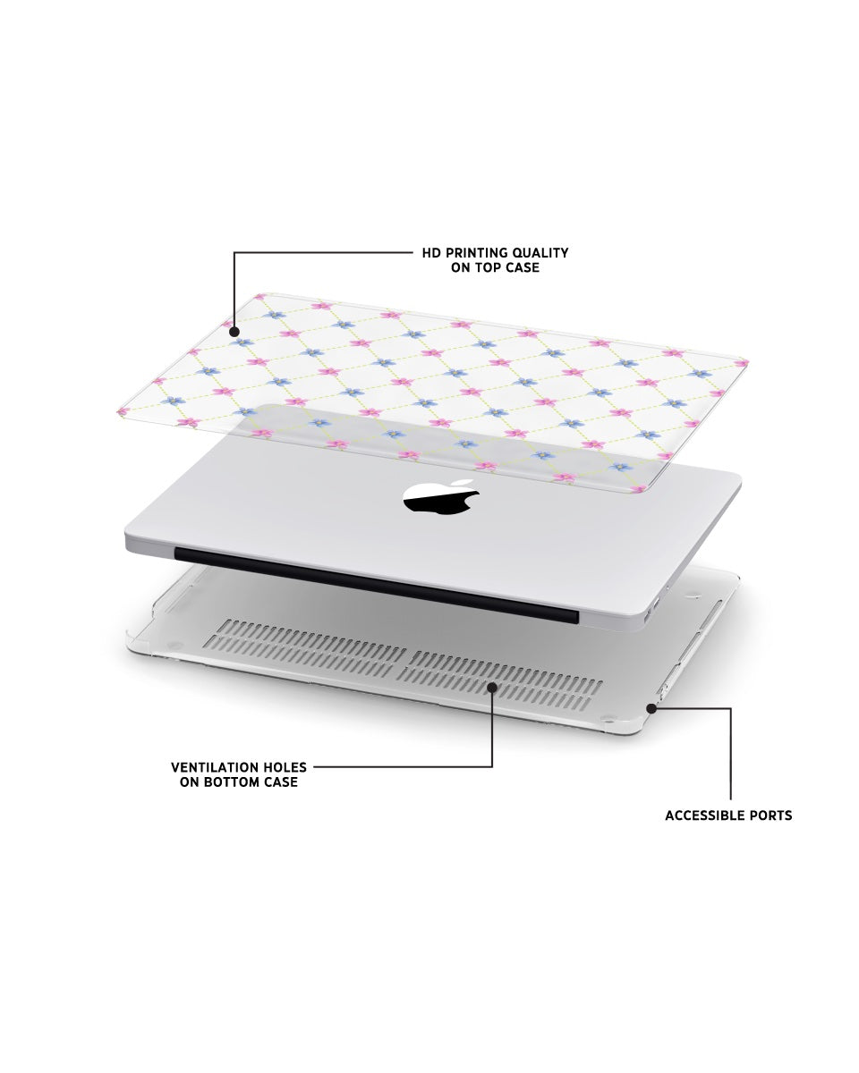 MACBOOK CASE - PETAL POWDER