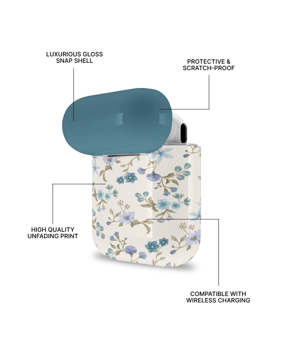ARMOR AIRPODS CASE - PETITE BLUEBELL