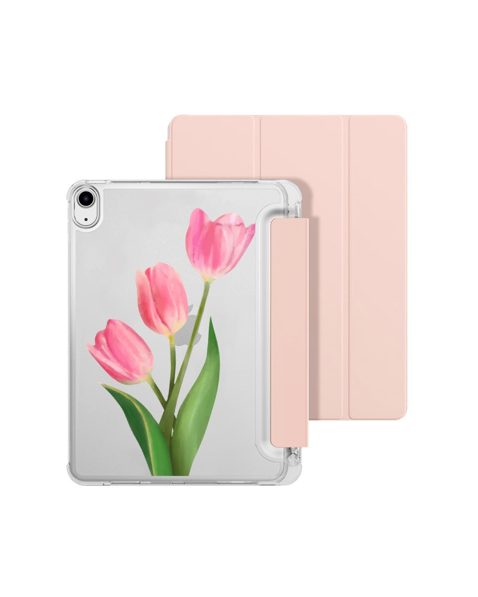 IPAD CASE - PINK TULIP
