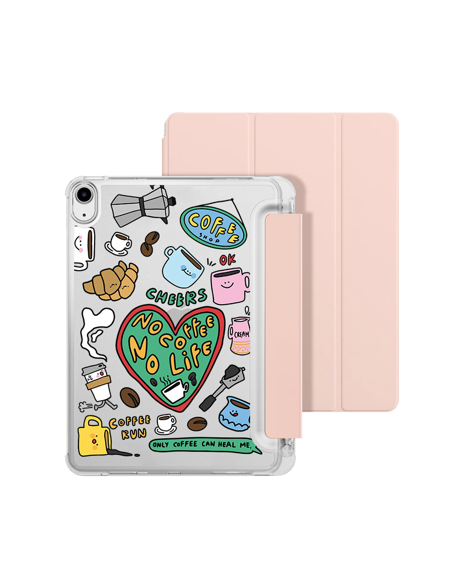 IPAD CASE - NO COFFEE NO LIFE