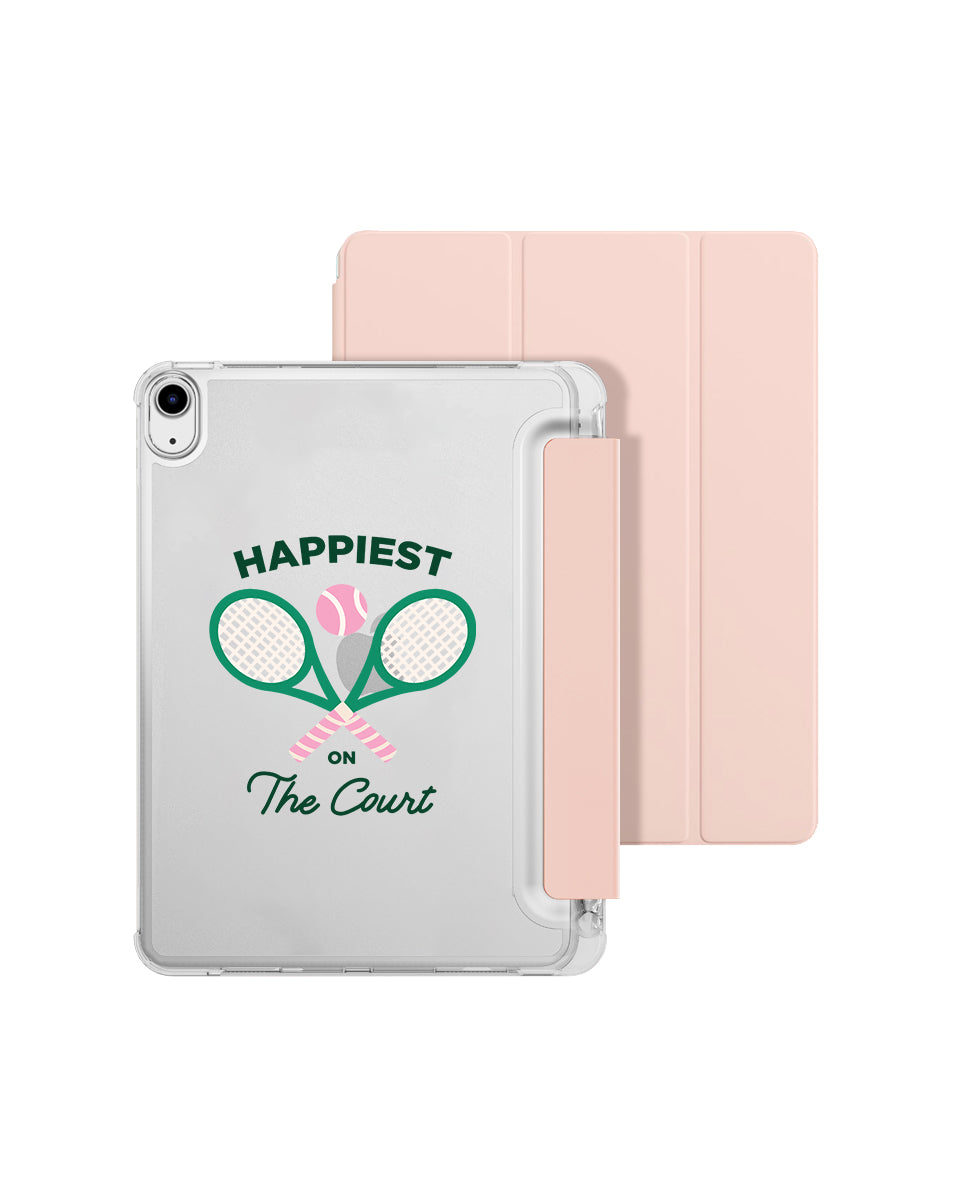 IPAD CASE - HAPPIEST ON THE COURT