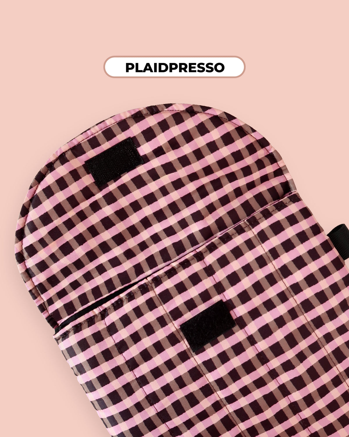 PUFFY LAPTOP SLEEVE - PLAIDPRESSO