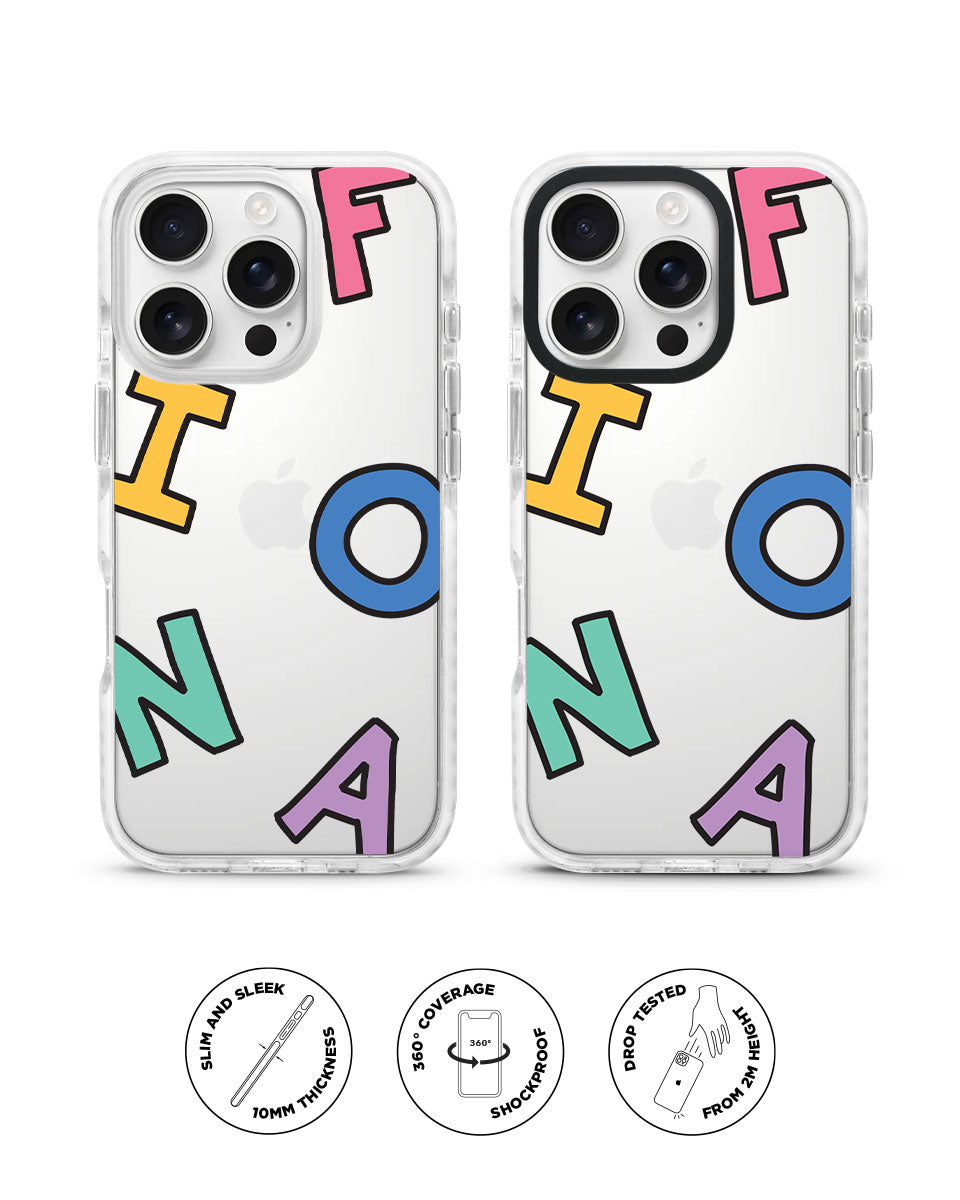 X-TECH BUMPER CASE - PLAYFUL NAME