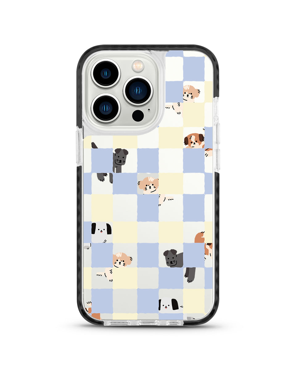 X-TECH BUMPER CASE - PUPPY BLOCKS