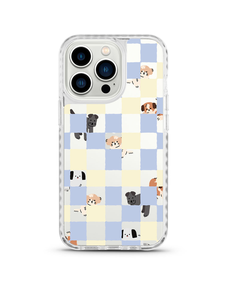 X-TECH BUMPER CASE - PUPPY BLOCKS