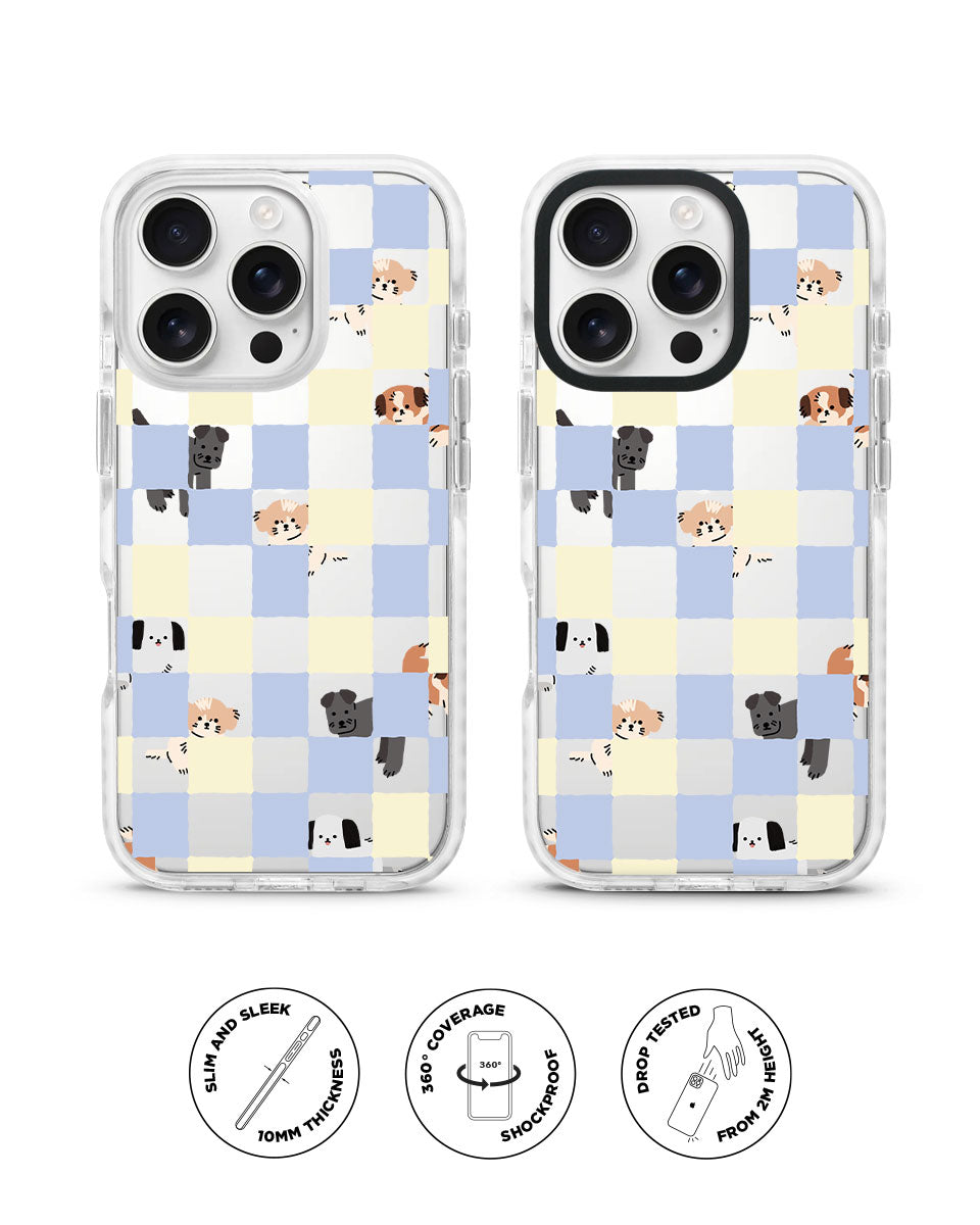 X-TECH BUMPER CASE - PUPPY BLOCKS