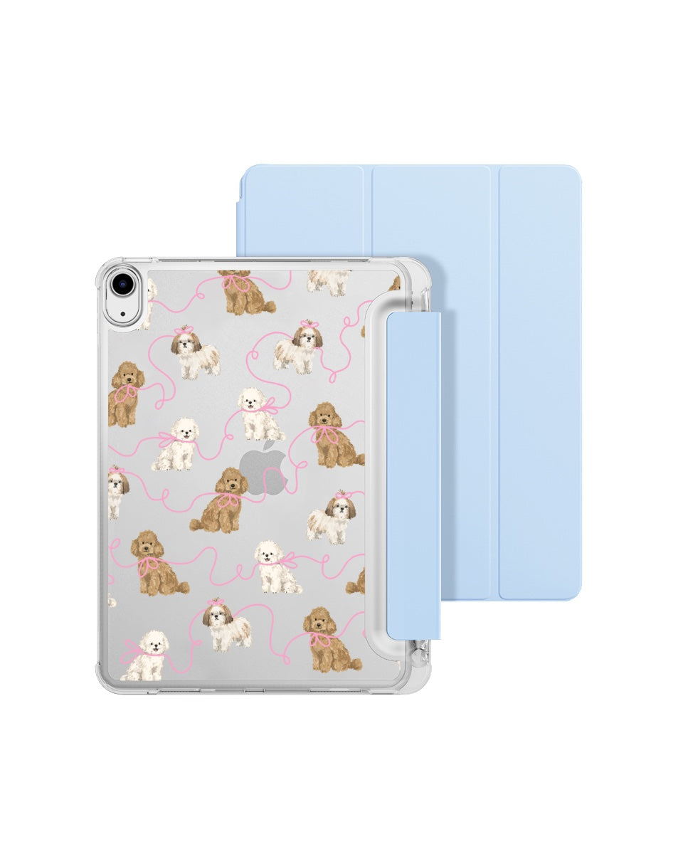 IPAD CASE - PUPPY RIBBON