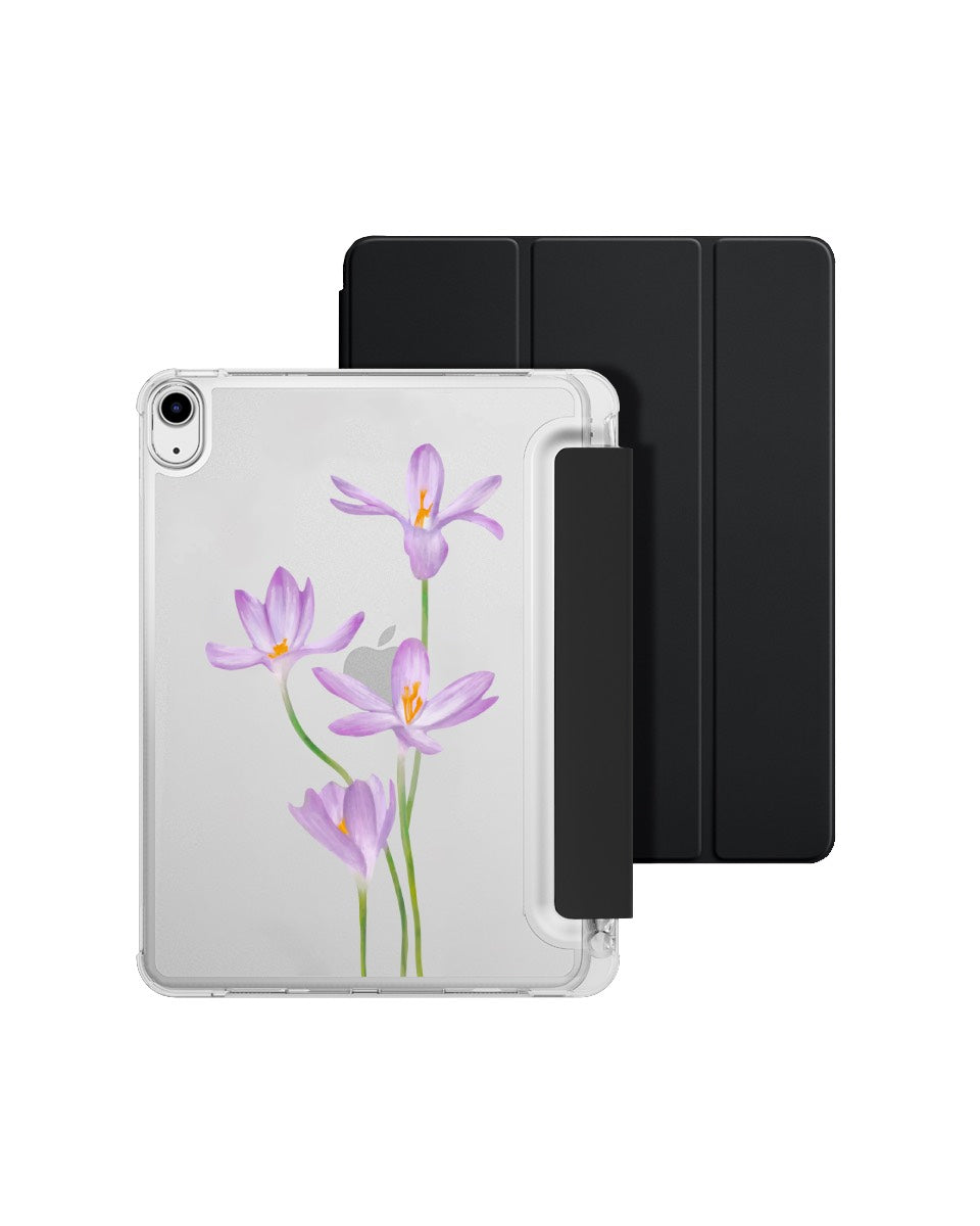 IPAD CASE - PURPLE CROCUS