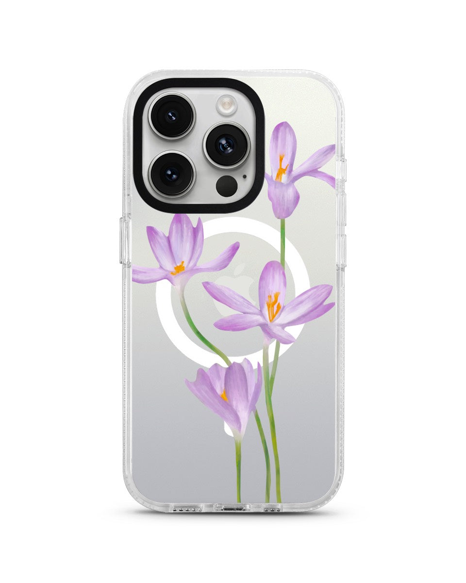 MAGSAFE CLOUD CASE - PURPLE CROCUS