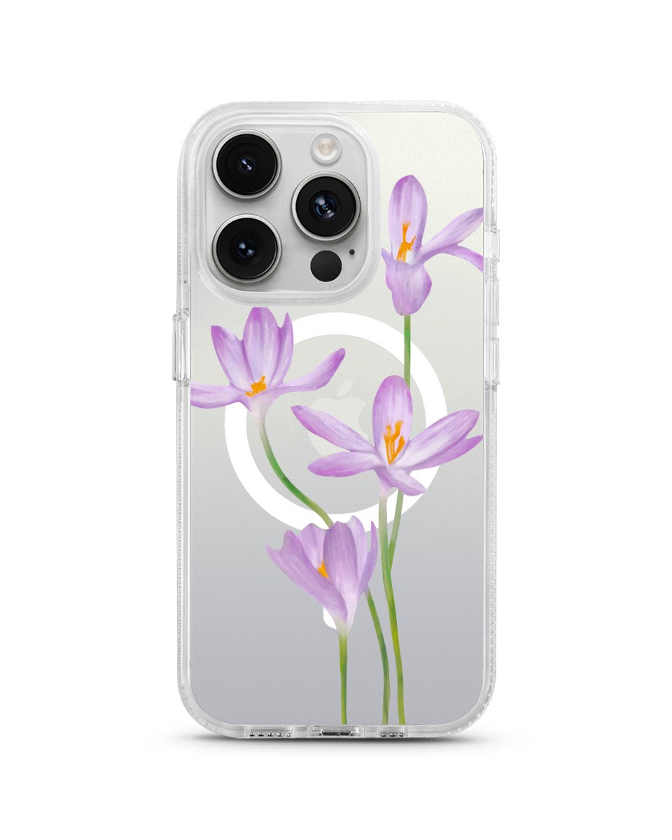MAGSAFE CLOUD CASE - PURPLE CROCUS