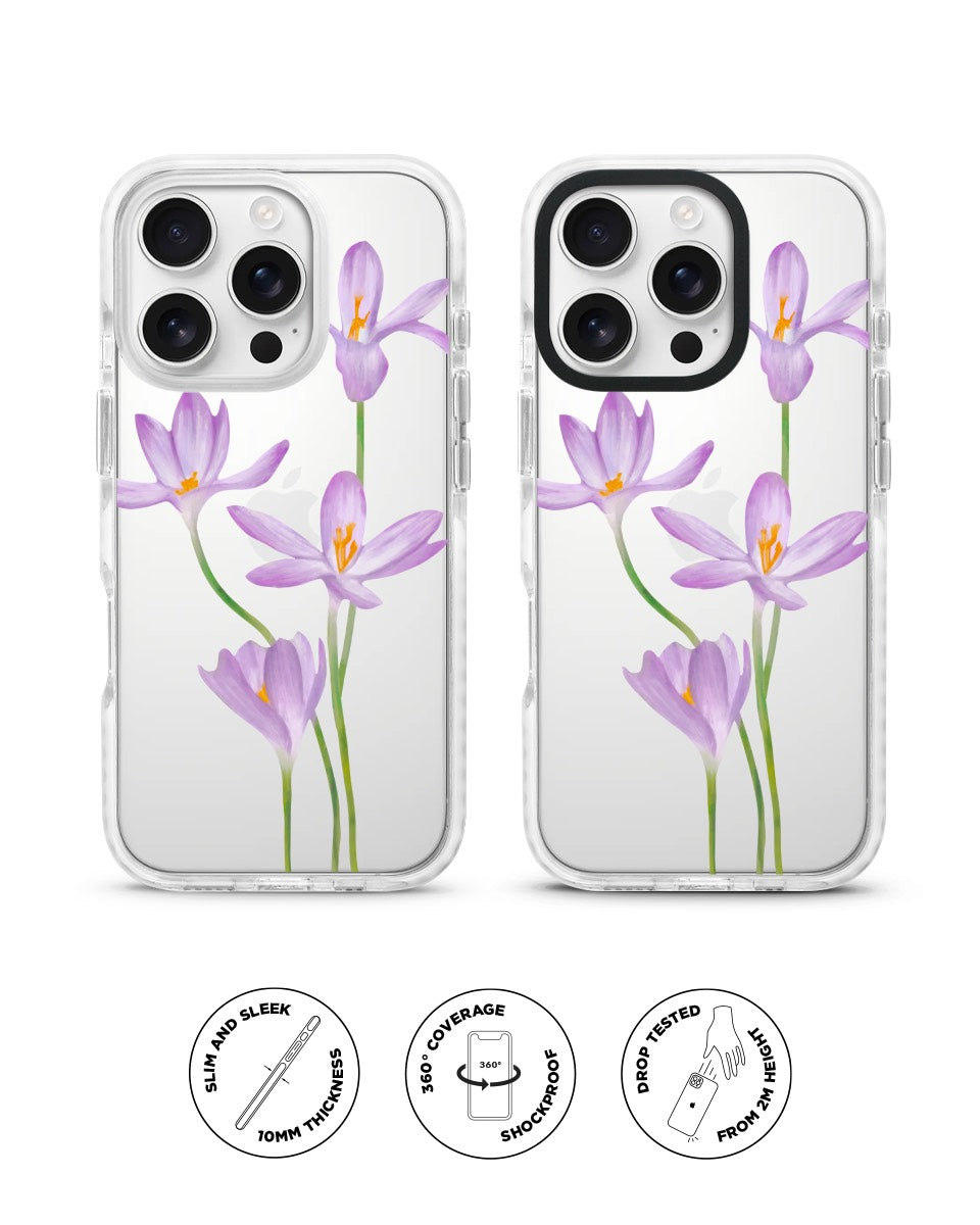X-TECH BUMPER CASE - PURPLE CROCUS
