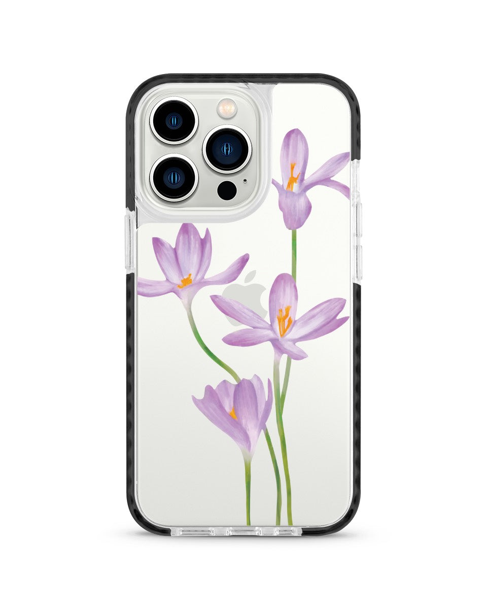 X-TECH BUMPER CASE - PURPLE CROCUS