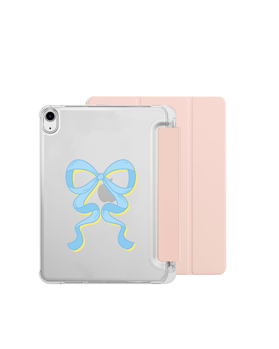 IPAD CASE - BLUE ON YELLOW