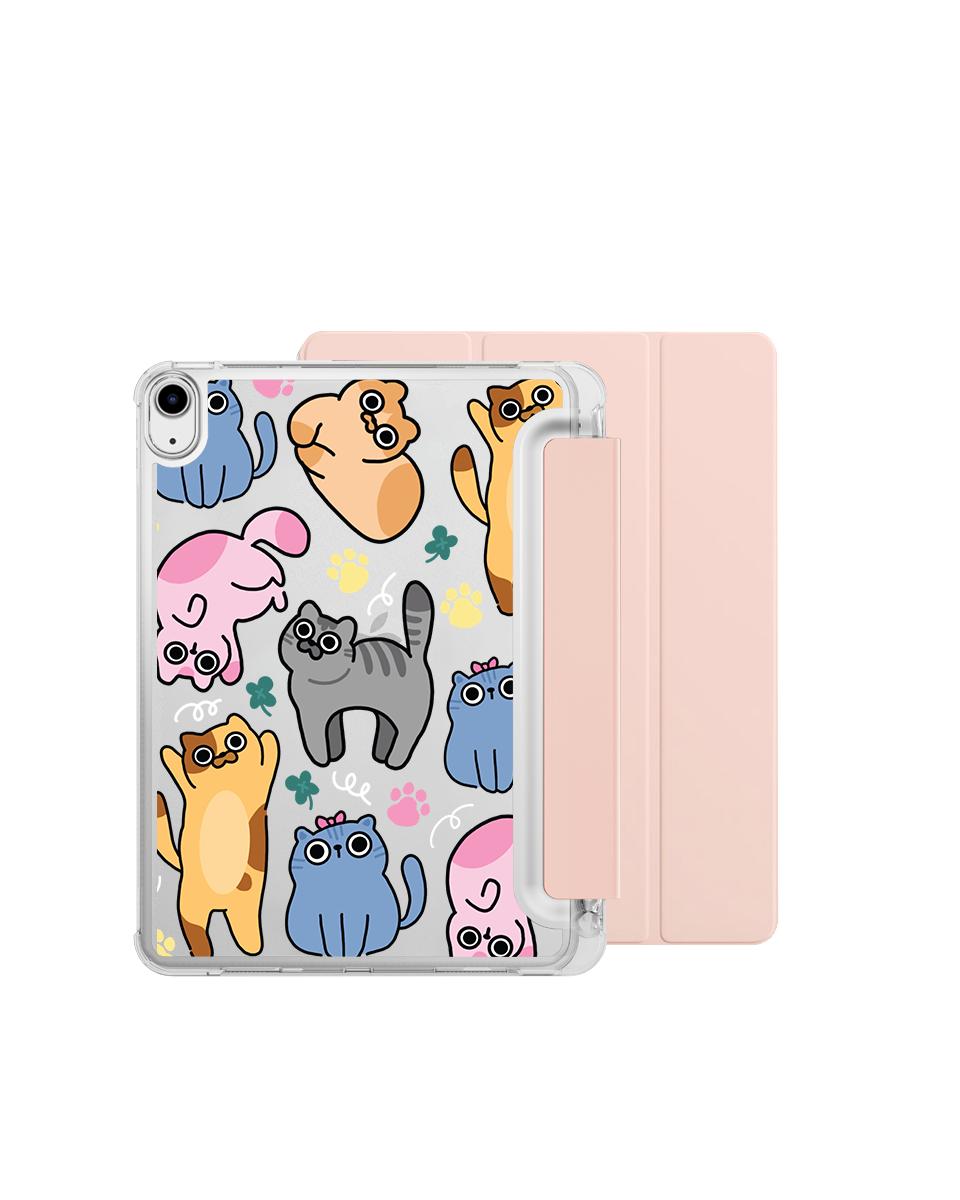 IPAD CASE - CATS IN THE HOUSE