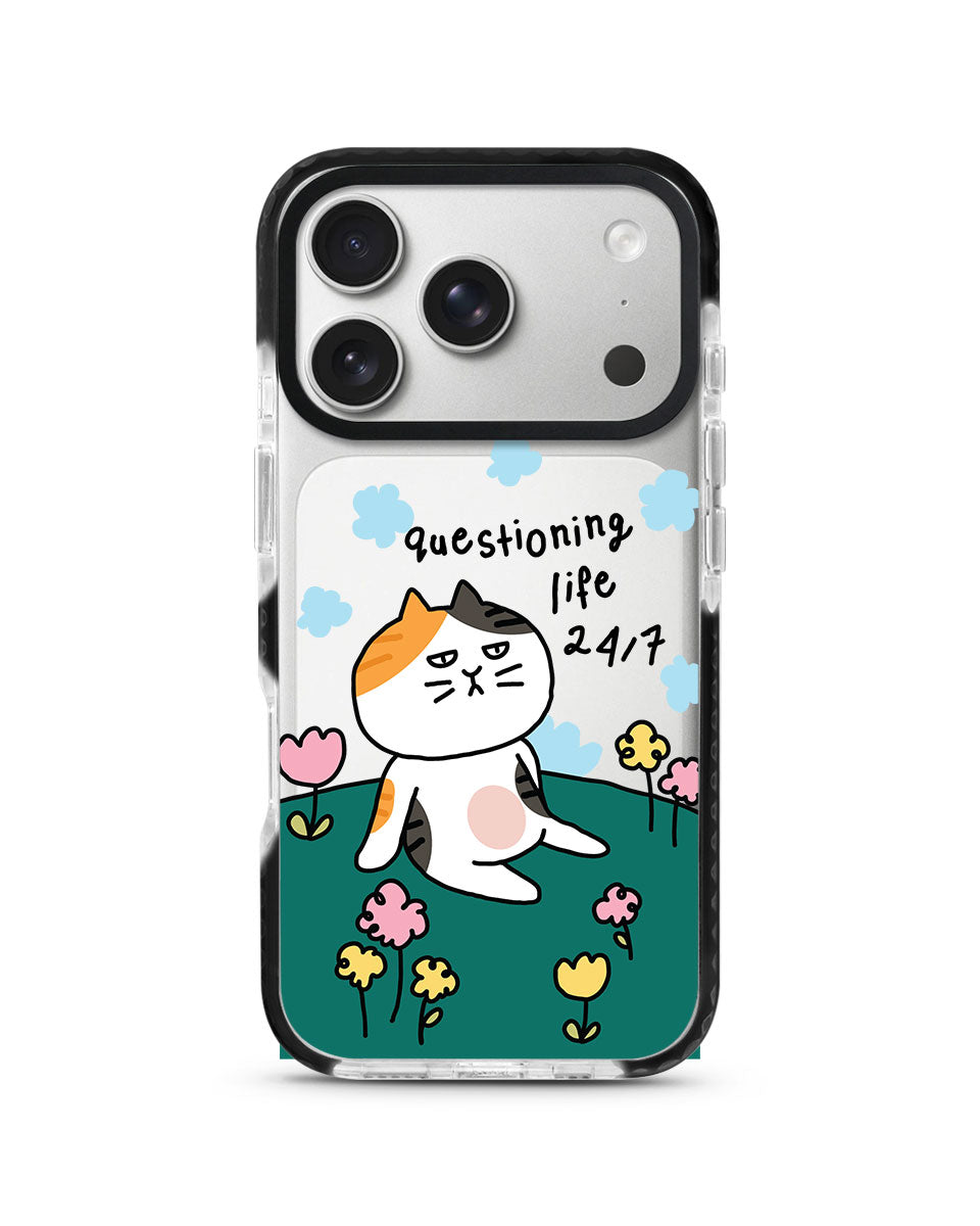 X-TECH BUMPER CASE - QUESTIONING LIFE