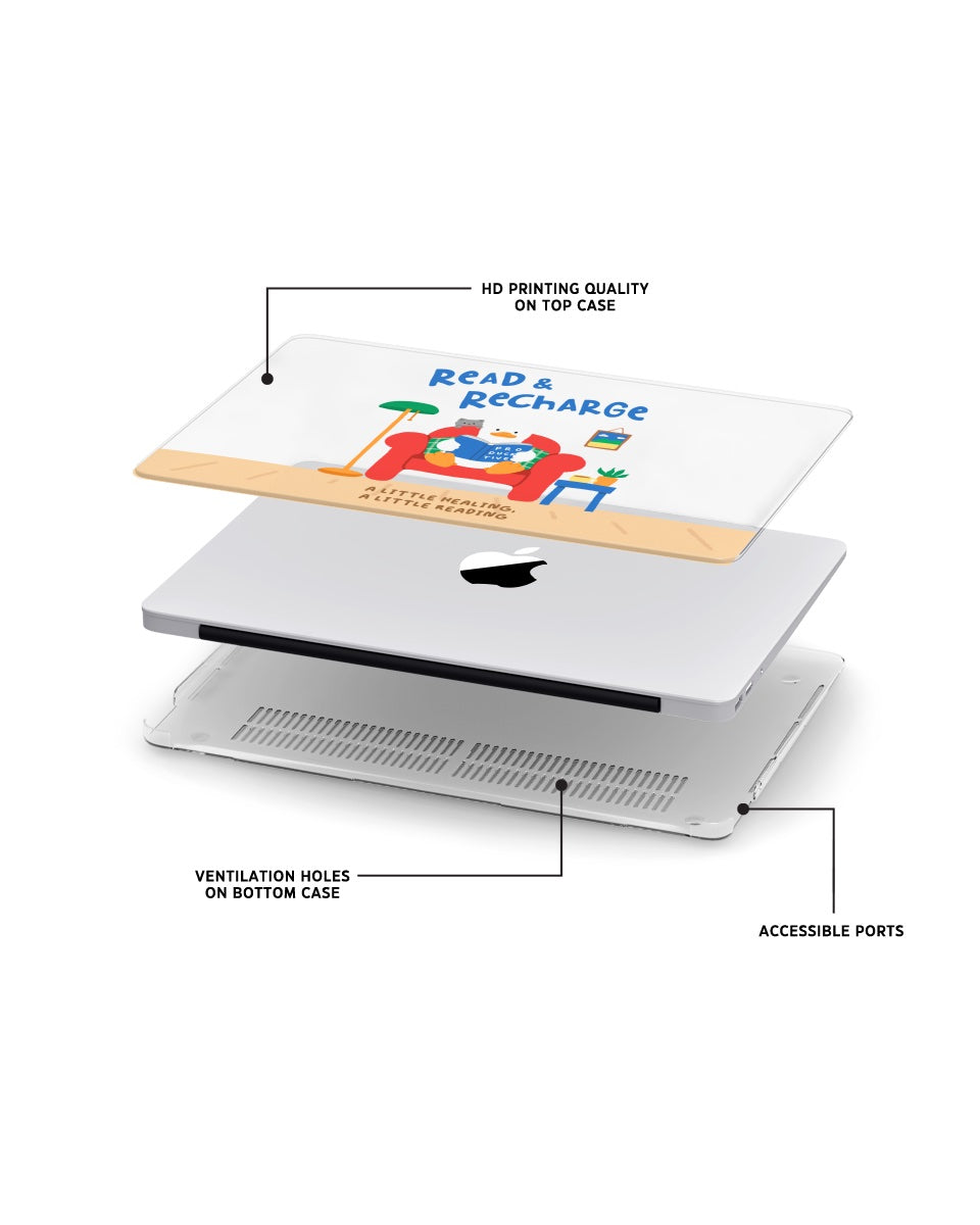 MACBOOK CASE - READ & RECHARGE