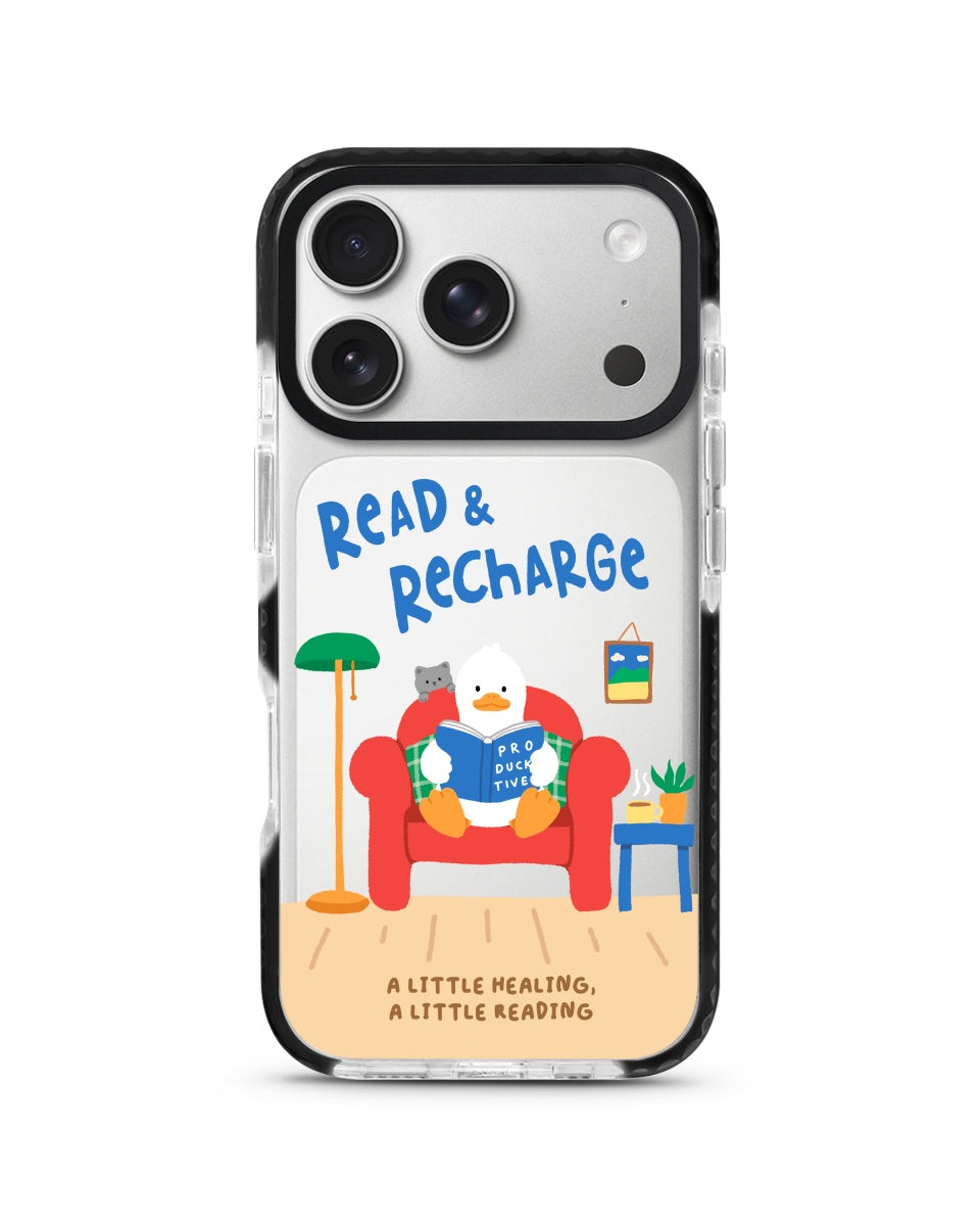 X-TECH BUMPER CASE - READ & RECHARGE