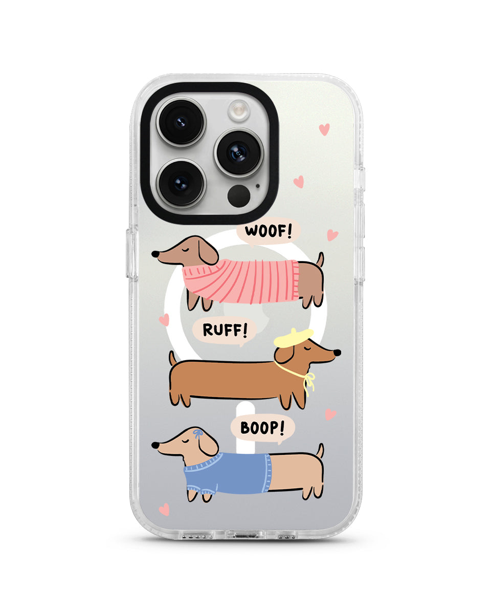MAGSAFE CLOUD CASE - SASSY DACHSHUND