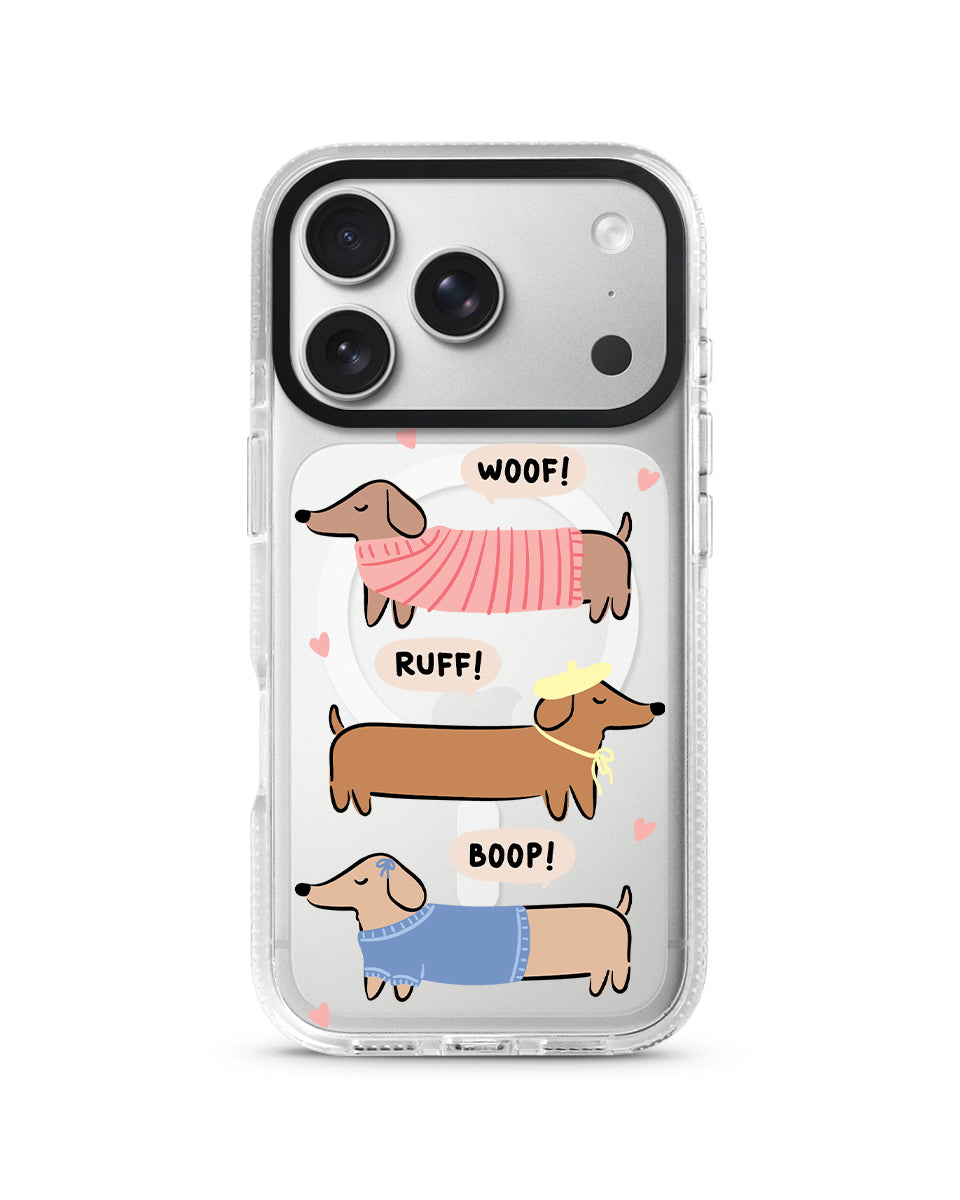 MAGSAFE CLOUD CASE - SASSY DACHSHUND