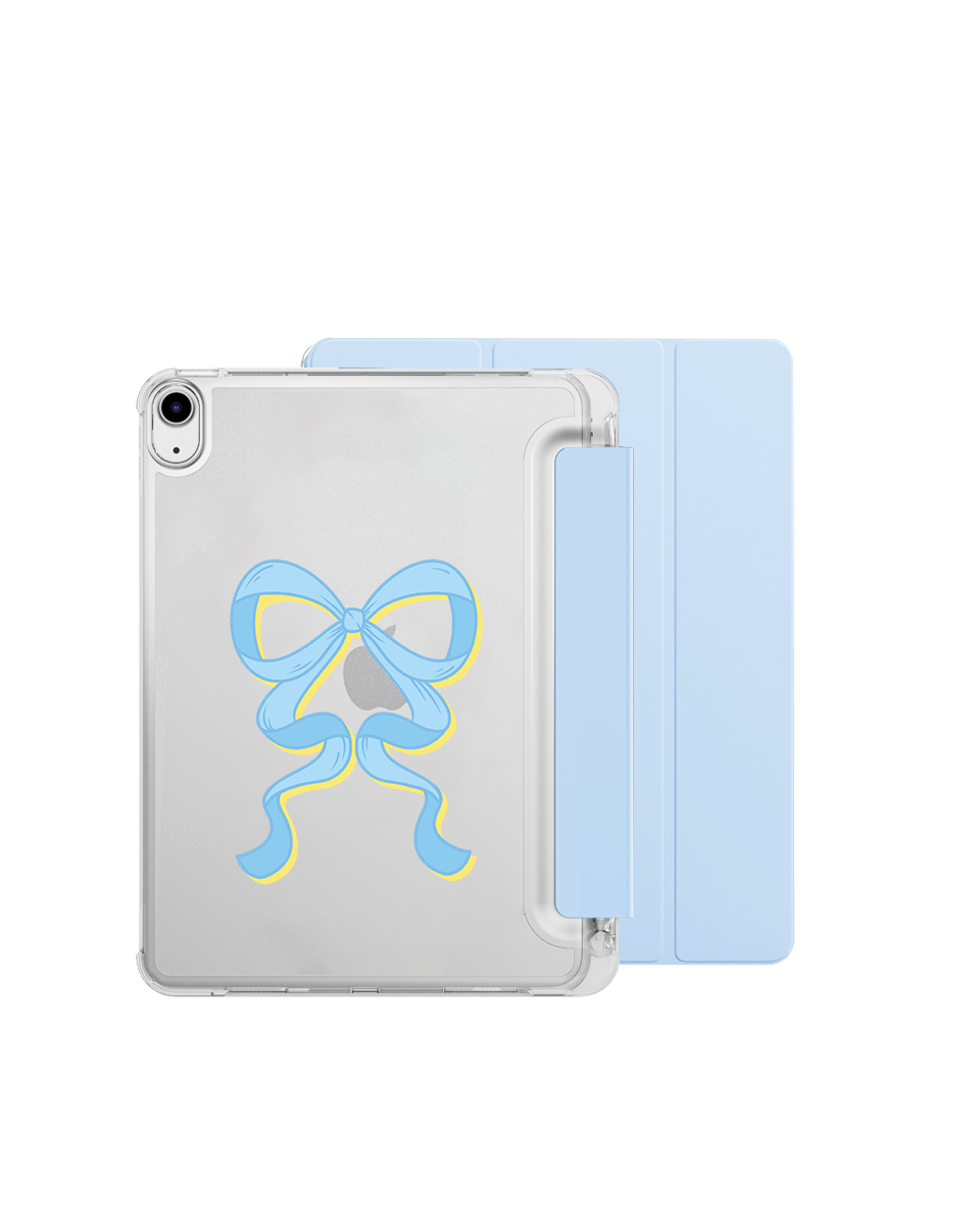 IPAD CASE - BLUE ON YELLOW