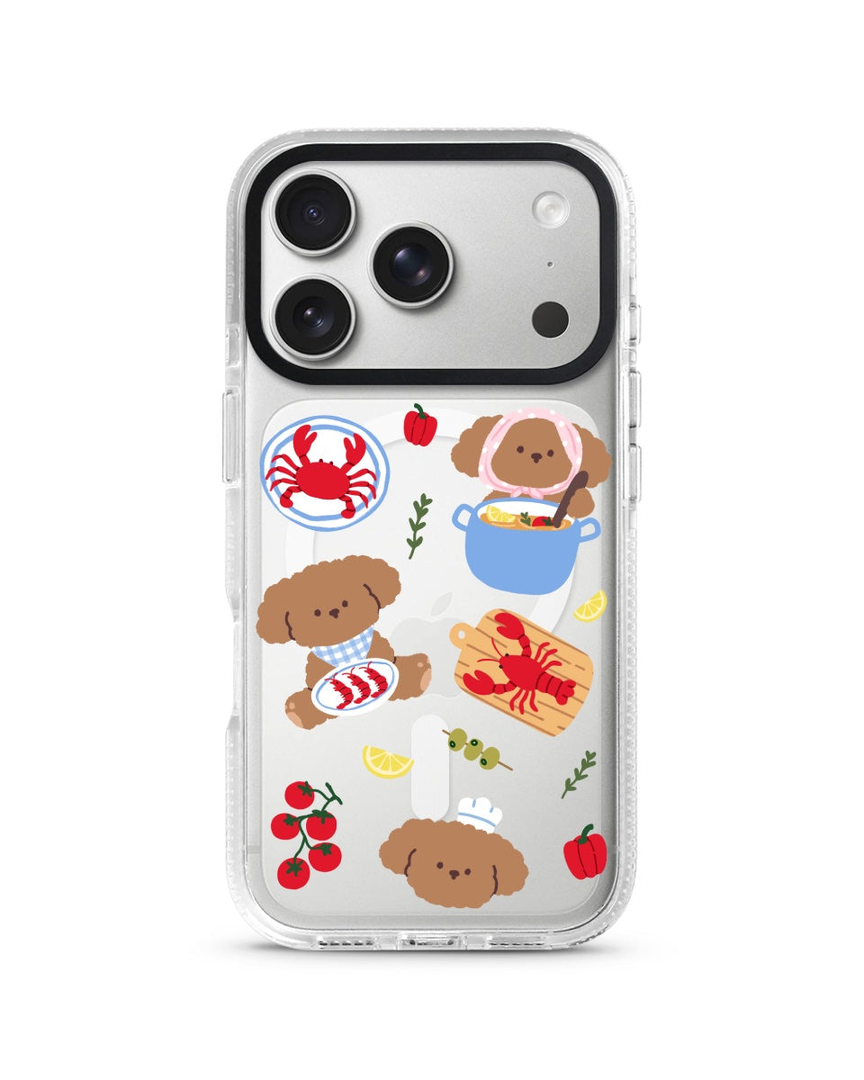 MAGSAFE CLOUD CASE - SEASIDE PAWS