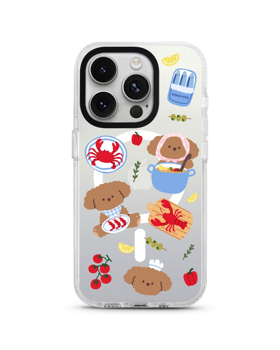MAGSAFE CLOUD CASE - SEASIDE PAWS